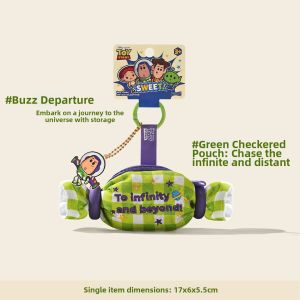LONGKUI | Toy Story 5 Buzz Lightyear Candy Style Zero Wallet Accessory