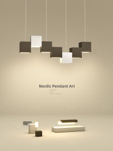 Modern Long Creative LED Chandelier