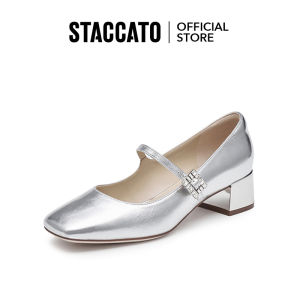 Staccato Mary Jane Pumps รองเท้าส้นสูงแมรี่เจน 1.5 นิ้ว รุ่น ส้นหนา S1958