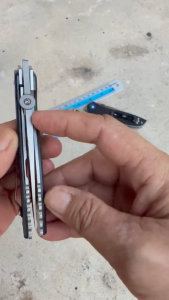 supknife มีดพับ ZT 0640 USA Emerson Design Ser.0372 เปิดด้วยฟร้อนฟลิปเปอร์หรือจะเปิดใบด้วยแผ่นDisk ระบบไลเนอร์ลอคใบมิด