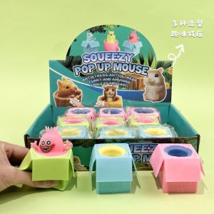 Mainan Anak Squishy Pop up Tupai / squishy Anti stress Unicorn