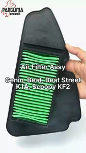 Filter Udara Honda Beat Street-eSP New LED K1A 2020 & Genio & Scoopy New LED K2F 2020 Saringan-Busa Hawa-Air Assy