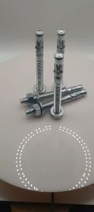 Bu lông nở 3 cánh M10x100 sắt xi kẽm ( Tắc kê nở 3 cánh )