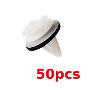 PINMOAP 20/50/100PCS Automotive Door Panel Clips for 9mm Hole Durable Interior Trim Fasteners Replacement Door Retainer Clips
