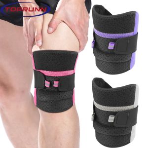 1PCS High Elasticity Meniscus Knee PadNon-Slip Patella Knee Support Brace with Spring Strip Knee Guard for Jump Rope Sports