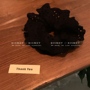 หางเข็มขัดยางยืดขอบลูกไม้สไตล์ฝรั่งเศสสำหรับผู้หญิง หางเข็มขัดยางยืดแบบหนา สไตล์เกาหลี จี้ผม จี้ผม เครื่องประดับผม แฟชั่น