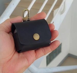 Bao da tai nghe HUAWEI FREEBUDS PRO 3 nút nam châm da thật handmade