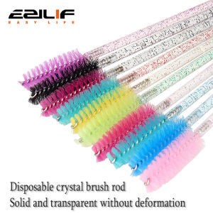 Disposable Crystal Eyelashes Brush Comb 50Pcs Eye Lashes Extension Mascara Wands Makeup Professional Makeup Beauty Tool