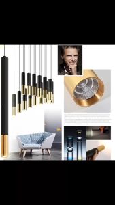 Hanging Replaceable GU10 Light LED Kitchen Island Bar Shop Finish Pendant Lamp Luxury Villa Fixtures