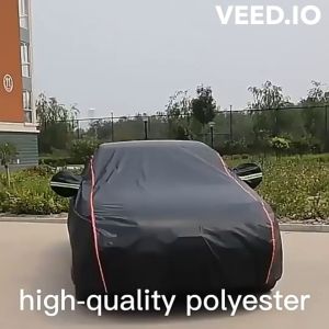 Mitsubishi Mirage Hatchback Car Cover High Density Polyester Water Resistant Strong and Durable With Zipper 2S+