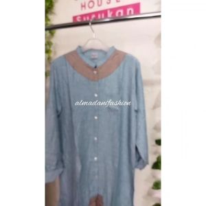 Tunik Muslimah INSPIRE ITU 069 - Atasan Wanita Muslimah Elegan dengan Motif Polos Warna Cerah