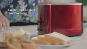 Morphy Richards Equip Series 2 Slices Toaster 800W | 222064 222065 222066 ( Pembakar Roti Sandwich)