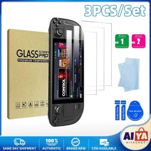 ★Same Day Shipping★ 3pcs HD Screen Protector Film Anti-Scratch for Steam Deck 7 Inch Game Console 9H Tempered Glass Film LZC-Steam-Deck-Film-3PCS/Set