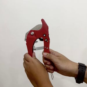 Juster Industrial Automatic Open PVC Pipes Cutter (225mm 9\") 3Cr13 Blade