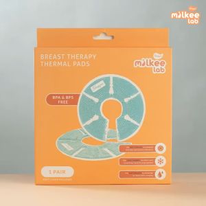 Shapee Milkee Lab Breast Therapy Thermal Pads 2pcs | Thermo Pads | 3-in-1 Therapy Stimulate Milk Flow | Soothe Breast Engorgement | Mastitis | BABY HERO STORE
