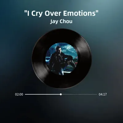 Creative Magnetic Fridge Magnet Jay Chou JAY Singing Refrigerator Stick on Music Playing Wall DIY Creative Gift