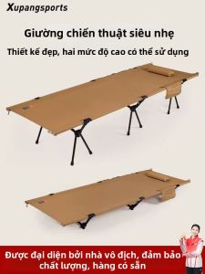 XUPANG | Giường Xếp Cắm Trại Nhôm Hợp Kim Siêu Nhẹ Gấp Gọn
