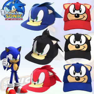 Trẻ Em Sonic Các Hedgehog Mũ cosplay Mũ Sonic Hat Cho Bé Trai Phim Hoạt Hình Có Thể Điều Chỉnh Mũ bóng chày
