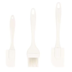 other | Heat Resistant Silicone Spatula Oil Brush Set Non‑Stick Cake Scraper Pastry Baking Gadgets Kitchen Cooking Tools for Home Use