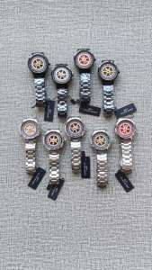 Infinitytime Jam Tangan Tecno Sport 4241 Analog Cowok Phosphor Rotating Wheel Rantai Stainless Steel Ion Plated Case Original