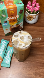 [TẶNG QUÀ] Cà Phê Sữa Dừa Cocofe ĐẬM ĐÀ - Hộp 160g (10 gói) - Coconut Cafe Hòa Tan Chính Hãng Ban Me Gold - REXSUN