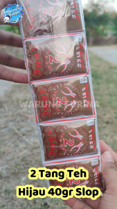 Teh Melati Besar 2Tang Jasmine Tea Hijau 40gr [1 slop / 10 pcs]