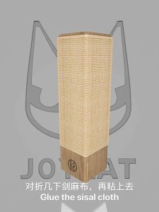 Cat Scratching Post Board for Sofa Protection Solid Wood Sisal Claw
