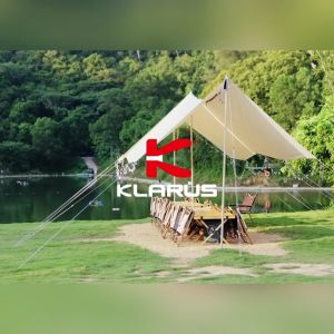 Đèn gập cắm trại Klarus CL2 Pro sáng 750 lumen chiếu tỏa 360 độ pin liền thân 14000mAh USB-C PowerBank