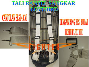 Tali tas sangkar lovebird kandang lovebird
