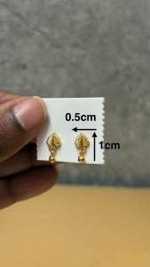 NJ Impon classical design with skru types Earring