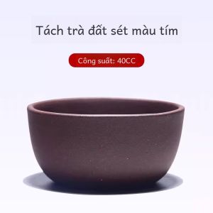 Đích Thực Yixing Tím / Tím Violet / Tím Hoa Cà Bộ Trà Đất Sét Gongfu Miệng Nhỏ Cốc Uống Nước Bát Trà Cốc Chủ Nhà Tím / Tím Violet / Tím Hoa Cà Màu Cát Dụng Cụ Uống Trà Để Đánh Giá Cao Trà