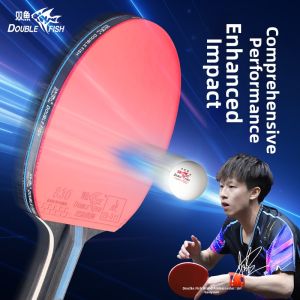Double Fish | Beginner Professional Ping Pong Racket 56 Star Rubber