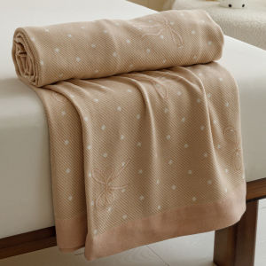 Bamboo Fiber Cooling Sensation Blanket Towel Coverlet Summer Ice Silk Bamboo Cotton Pure Cotton Gauze Air Conditioning Blanket
