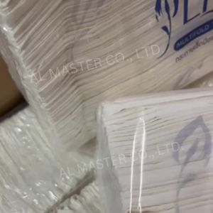 [ห่อ] กระดาษเช็ดมือลีวี่ Livi M-FOLD สีขาว Virgin 100%