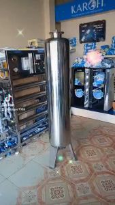 Vỏ Cột Lọc Nước Inox - Cột Lọc Inox Phi 300mm- Dùng Van Mặt Bích ( Đơn giá / 1 cột )