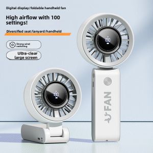 Quiet Portable Handheld Fan Strong Airflow