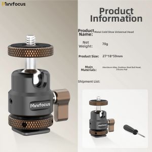 Minifocus | Adjustable Damping Universal Tripod Mount 360 Panorama