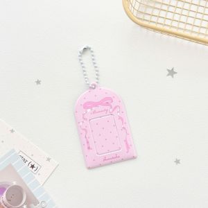 Polka Dot Element 1 Inch 2 Inch Card Holder ID Photo Card Case Kpop Bag Pendant Photobooth Photocard Holder