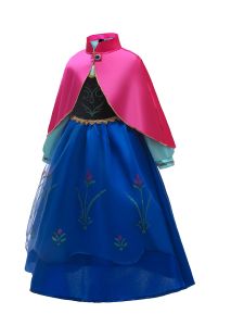 Halloween Frozen Elsa Princess Dress Childrens Costumes