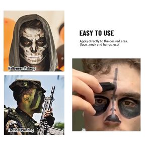 Lukisan Wajah Tahan Air: Panduan Lengkap untuk Makeup Sepak Bola & Halloween