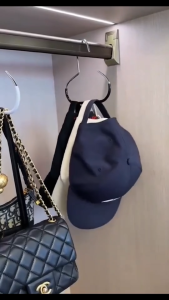 ที่แขวนแหวน ไม้แขวนหมวก กันลื่น เหมาะสำหรับแขวนหมวก ผ้าพันคอไหม รุ่น N11