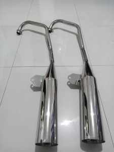 Honda SUPREMO 150 Chicken PIPE STainless