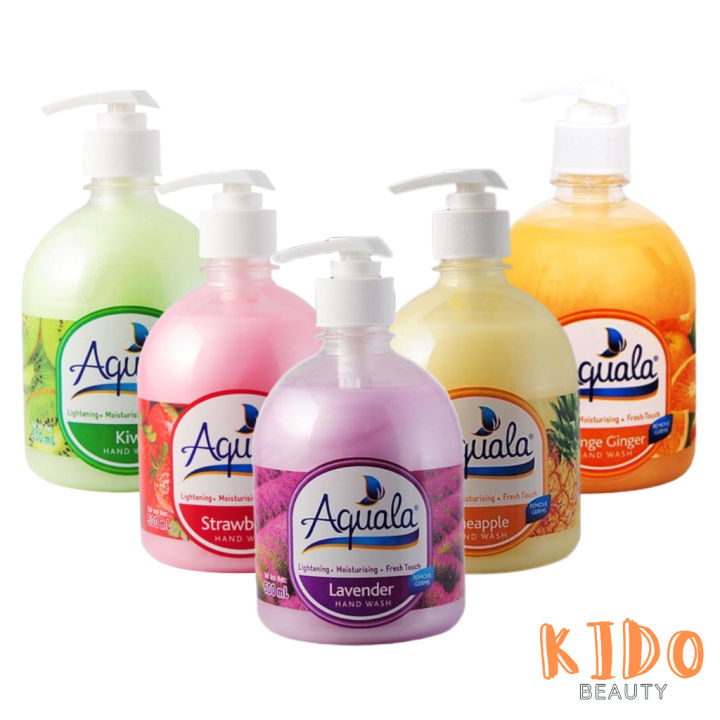 Nước rửa tay AQUALA Hand Wash | Xà bông rửa tay diệ﻿t khu﻿ẩn | Sữa rửa ...