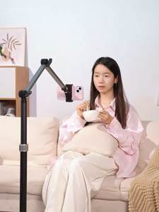 Giá Đỡ Điện Thoại Để Livestream Cao Cấp – Chân Đứng Quay Video Điều Chỉnh Độ Cao Linh Hoạt 360° Mới Nhất 2026