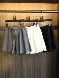 Mens Casual Breathable Short Pants Pure Color Sporty Versatile Summer Fashion Urban Style Straight Leg Short Shorts