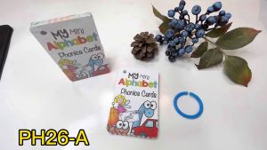 แฟลชการ์ดตัวอักษรโฟนิค A-Z PHONICS CARDS