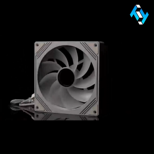 Jungle Leopard Prism 14 Pro Infinite 140mm Colorful Blade Glass 5V 3Pin ARGB Cooling PC Fan