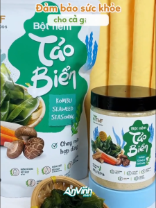 Bột nêm chay Tảo Biển Tâm Minh Foods không bột ngọt không protein đậu nành chay mặn hợp dùng