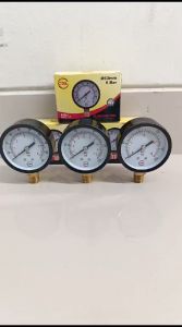 Model TEKIRO Pressure Gauge Amper Ampere Manometer Meteran Angin Kompresor CSL