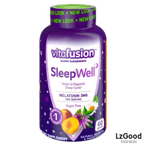 Vitafusion Sleep Well Melatonin 3mg Sugar Free Gummy 60 Gummies